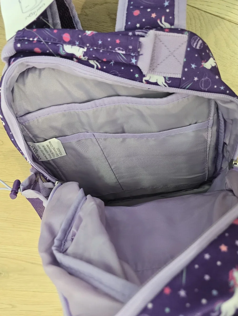 New Kids Unicorn Backpack with Built-In Lunch Bag